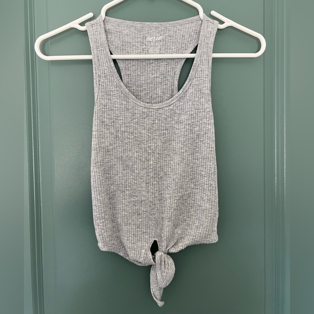 Aerie soft cropped tank top XS